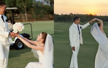 Cặp diễn viên đình đám kết hôn sau 10 năm yêu, khoảnh khắc cô dâu chú rể gây xôn xao