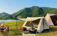 Những điểm cắm trại lý tưởng quanh Hà Nội dịp Tết