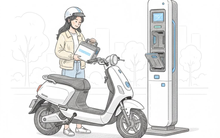 Xe máy điện đổi pin nở rộ tại Việt Nam: 2 phút có pin đầy, giá tiền rất quan trọng!