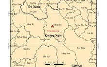 Quảng Ngãi xảy ra động đất liên tiếp vào mùng 5 Tết