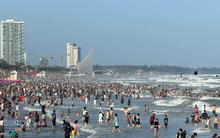 Du khách nườm nượp kéo về biển Vũng Tàu, khách sạn, nhà nghỉ quá tải