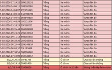 216 chủ xe máy, ô tô có biển số sau nhanh chóng nộp phạt nguội theo Nghị định 168