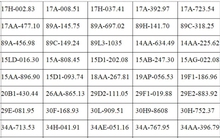 Tất cả chủ xe máy, ô tô trong danh sách sau đây phải nộp  phạt nguội theo Nghị định 168