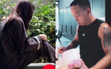 Tóc Tiên trở về biệt thự chung với Touliver