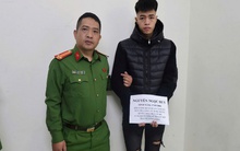 Đối tượng Nguyễn Ngọc Huy SN 2006 ra đầu thú