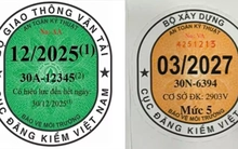 Lý do tem đăng kiểm mới không in ngày hết hạn