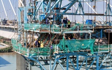 'Nút thắt' cuối cao tốc Bến Lức - Long Thành tăng tốc về đích