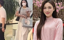 Vóc dáng Hoa hậu Đỗ Hà qua ảnh "team qua đường" giữa lúc vướng tin bầu bí