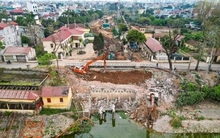 Cận cảnh dự án hơn 920 tỷ đồng chống ngập cho loạt khu đô thị phía Bắc Hà Nội