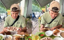 Anh Tây ăn sáng với lòng lợn và rượu táo mèo, khen 'điên rồ mà ngon nhức nách'