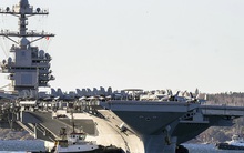 Tàu sân bay lớn nhất thế giới USS Gerald R. Ford phải rời biển Đỏ
