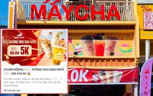 Quảng cáo trà sữa trên Zalo nhưng chơi chữ phản cảm, MayCha nói gì?