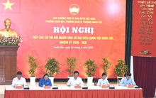 Gặp Bí thư Thành ủy TPHCM, cử tri đánh giá cao việc biến đất "vàng" thành công viên