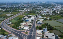 Hình ảnh dự án mở rộng Quốc lộ 50 tăng tốc về đích