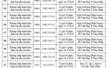 Công an yêu cầu các chủ xe máy, ô tô trong danh sách sau nhanh chóng nộp phạt nguội theo Nghị định 168