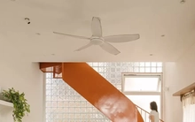 Ngôi nhà trẻ trung với nhiều sắc màu phối trộn