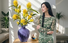 Khách đến chơi tưởng cắm "chổi lông gà" vàng rực, lại gần mới ngất ngây trước độ kiêu sa của loài hoa lạ lùng đang gây sốt hội yêu nhà