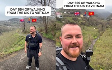 Khách Tây đi bộ xuyên lục địa nổi tiếng thế giới, giữa đường bất ngờ book vé máy bay đến Việt Nam: Lý do cảm động