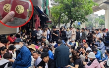 Người dân đông đảo xếp hàng chờ lấy vàng, Bảo Tín Mạnh Hải giải thích lý do trả vàng sớm