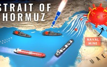 Thủy lôi, UAV và bờ biển dài 1.600 km: Iran tạo 'vùng nguy hiểm' - Mỹ đối mặt bài toán nan giải