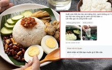 Tranh cãi suất cơm 60k nhận về vài miếng vụn, chủ quán đáp trả: "Mình nhận lại 35k thì bạn muốn gì ở 35k?"