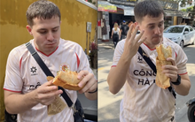 Không ngờ tới điều mà khách Tây này làm với bánh mì Việt