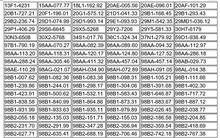 514 chủ xe chạy quá tốc độ có biển số sau nhanh chóng nộp phạt nguội theo Nghị định  168