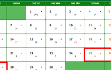 Bộ Nội vụ nói gì về thông tin nghỉ 9 ngày liên tiếp dịp Giỗ Tổ,  30-4 và 1-5?