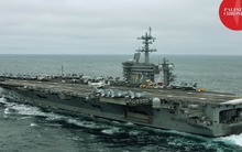 Iran nói đánh trúng tàu sân bay Mỹ, bác tin đóng eo biển Hormuz