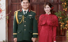 Hòa Minzy công khai ra mắt bạn trai mặc quân phục, đã được gia đình đồng ý