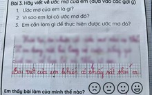 Viết 2 câu về ƯỚC MƠ không giống ai, cậu bé TP.HCM được cô giáo khen nức nở: Cô thấy rất thú vị!