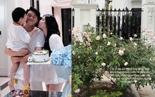 Vợ chồng Thành Chung - Tố Uyên sống cuộc đời như ngôn tình: Xây biệt thự mấy chục tỷ cho vợ ở, còn tự tay trồng cả vườn hoa hồng chỉ vì vợ thích ngắm hoa