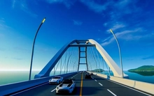 Nhà thầu lo ‘sốt vó’ vì thiếu cát thi công cầu vượt biển ra đảo Hòn Khoai