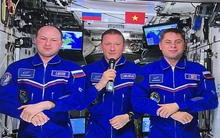 Khoảnh khắc đặc biệt: Phi hành gia Nga gửi lời chào Việt Nam từ Trạm Vũ trụ quốc tế