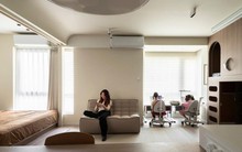 Chỉ 45m² nhưng chia được 3 phòng ngủ: Bài toán nhà nhỏ được giải quá thông minh