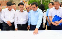 Bí thư Thành ủy Hà Nội Trần Đức Thắng kiểm tra tiến độ các dự án, công trình trọng điểm trên địa bàn Thủ đô