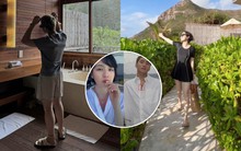 Lộ ảnh Sơn Tùng M-TP và Hải Tú nghỉ dưỡng ở resort?