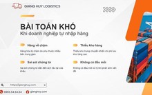 Giang Huy Logistics tăng cường kết nối quốc tế, nâng cấp hạ tầng phục vụ doanh nghiệp Việt