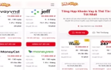 Tràn lan ứng dụng vay tiền siêu tốc, lãi suất tới hơn 2.000%/năm