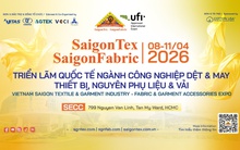 Sắp diễn ra Triển lãm ngành dệt may SAIGONTEX 2026
