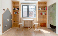 Gia đình 4 người sống trong căn hộ rộng 36m² ở khu vực có trường học tốt: Không có phòng khách hay phòng ăn nhưng vẫn rất hạnh phúc