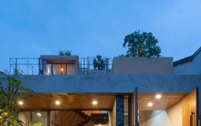 Kiến trúc 'đan cài' cùng địa hình