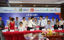 BIDV phối hợp 7 ngân hàng ký kết triển khai sản phẩm tín dụng liên kết 4 nhà