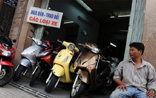 Mùa tết thê thảm, xe máy ‘ngáp ruồi’ chờ khách