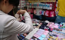 Hiểm họa từ mỹ phẩm ngoài chợ đêm…