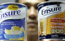 Sữa Ensure nhãn màu cam thành nhãn màu xanh