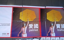 Ngân hàng HSBC "bị lôi vào" biểu tình ở Hồng Kông