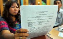 Gay cấn một vụ tranh chấp giao dịch ngân hàng