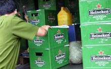 Gần Tết, thị trường bia, rượu nhập lậu tăng nhiệt