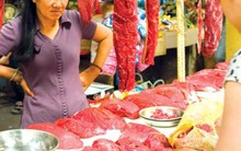 Hàng ngàn tấn thịt trâu nhập về mỗi tháng